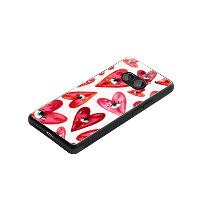 Lash Love stylish phone case for nothing phone 2a plus | glossy glass and slim fit