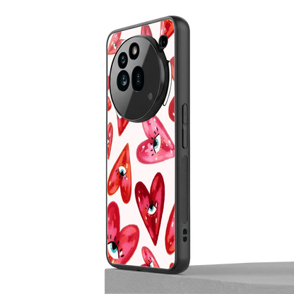 Lash Love nothing phone 3a pro mobile cover | shockproof glass phone case