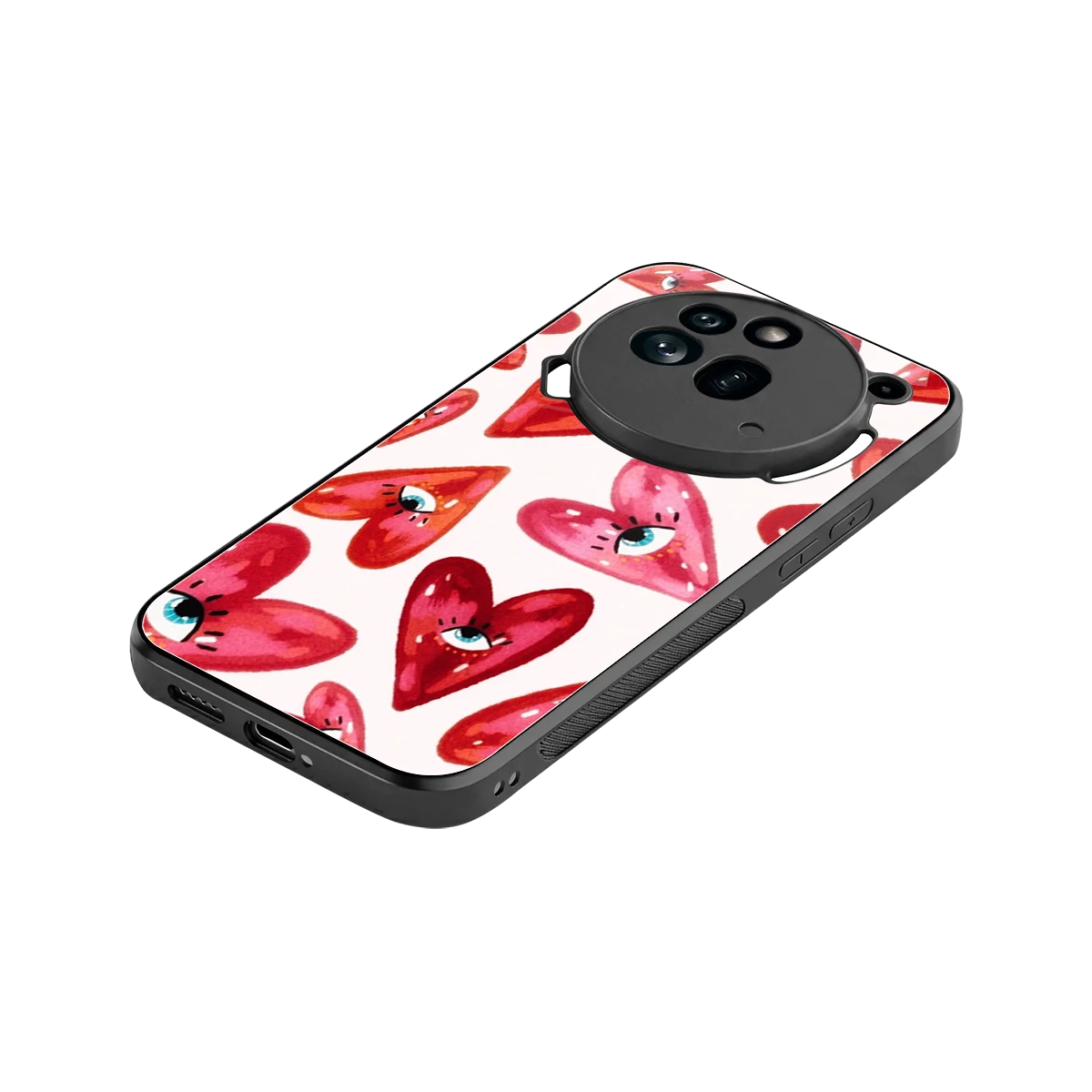 Lash Love stylish phone case for nothing phone 3a pro | glossy glass and slim fit