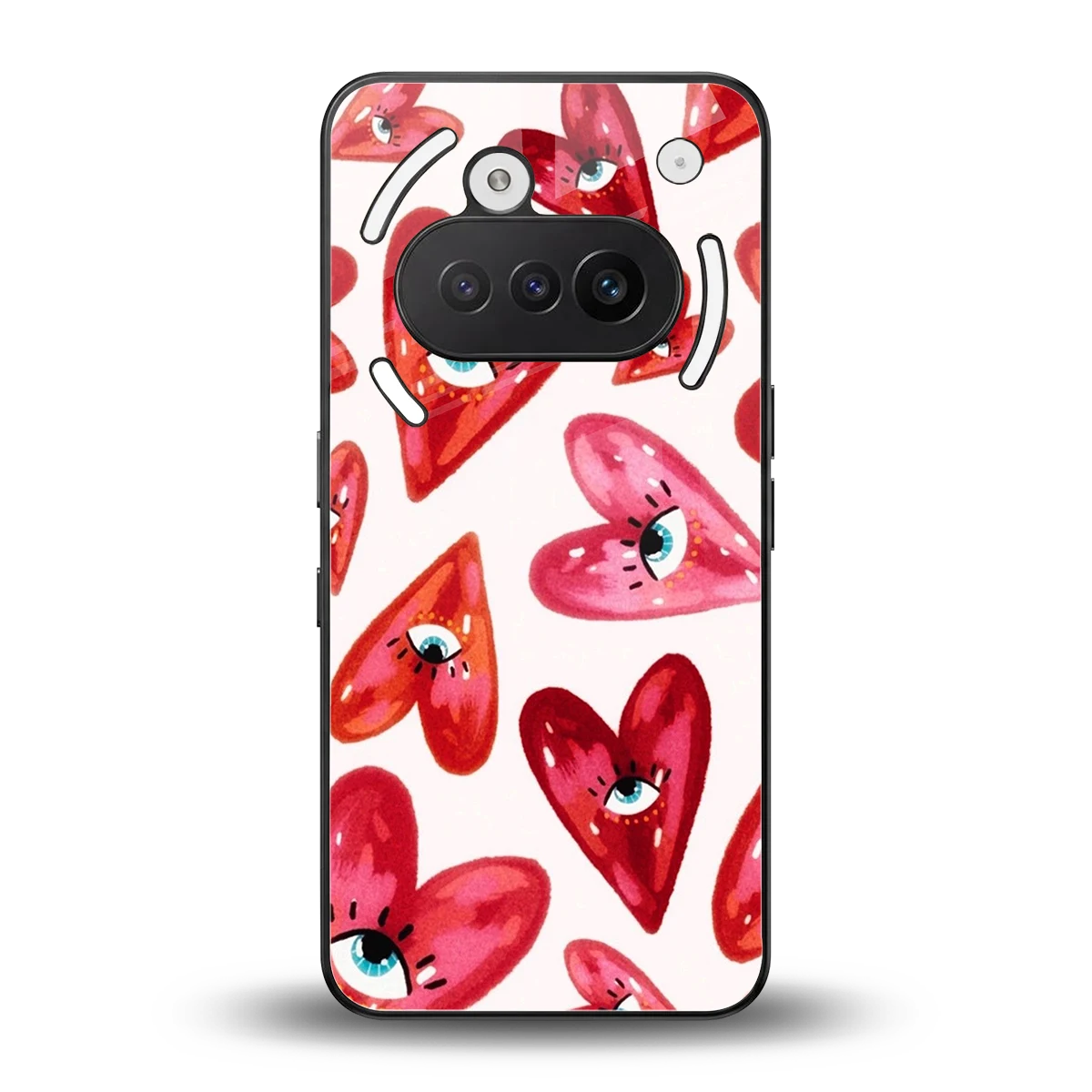 Lash Love back phone cover | glass case for nothing phone 3a