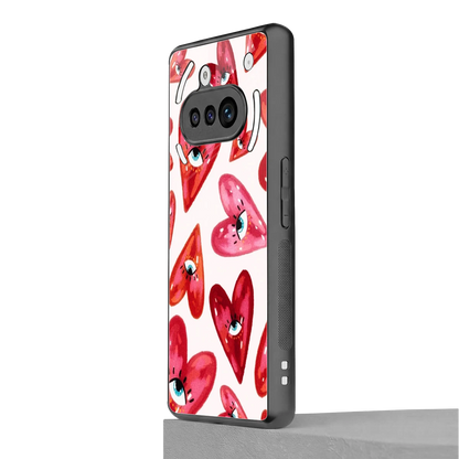 Lash Love nothing phone 3a mobile cover | shockproof glass phone case