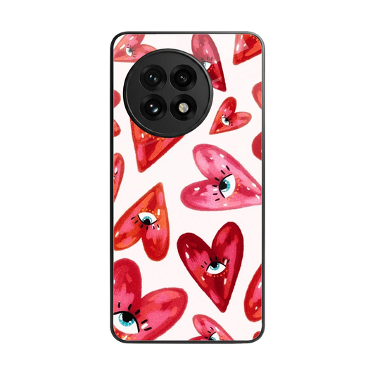 Lash Love back phone cover | glass case for oneplus 13r