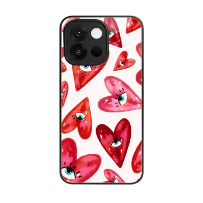 Lash Love back phone cover | glass case for oneplus 13s