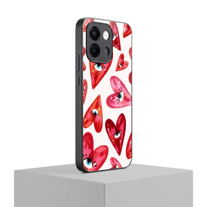 Lash Love oneplus 13s mobile cover | shockproof glass phone case