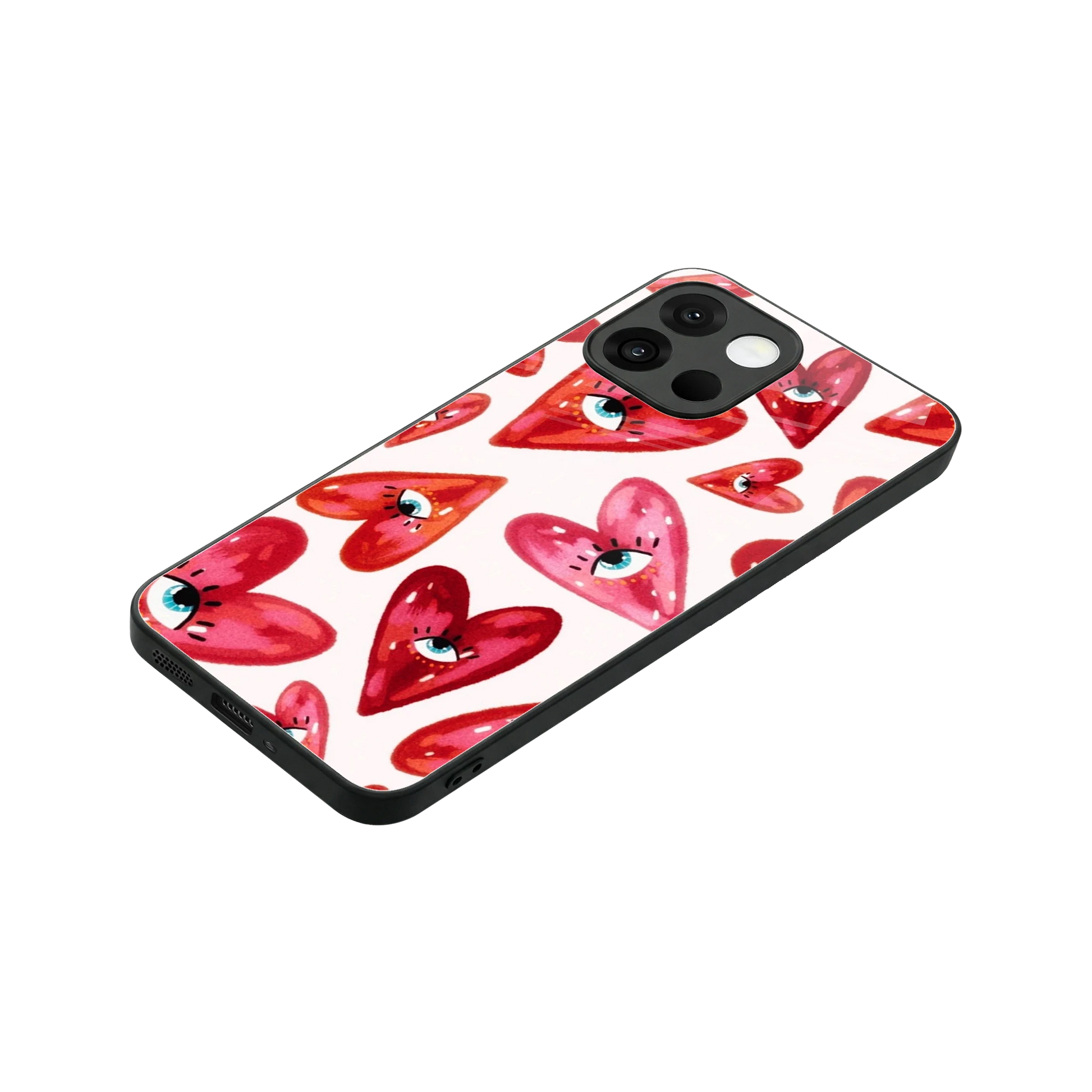 Lash Love stylish phone case for oneplus 13s | glossy glass and slim fit