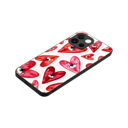 Lash Love stylish phone case for oneplus 13s | glossy glass and slim fit