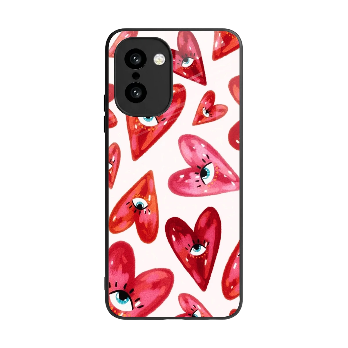 Lash Love back phone cover | glass case for oneplus 15r