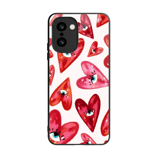Lash Love back phone cover | glass case for oneplus 15r