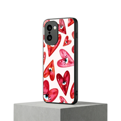 Lash Love oneplus 15r mobile cover | shockproof glass phone case