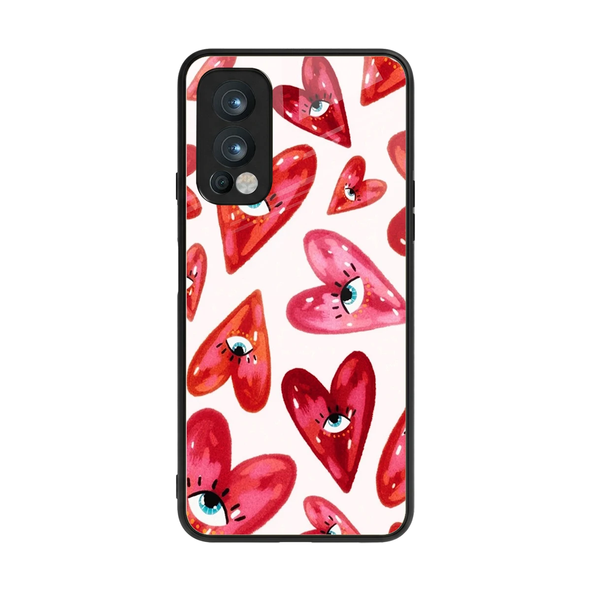 Lash Love back phone cover | glass case for oneplus nord 2