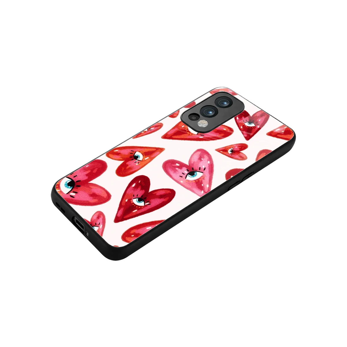 Lash Love stylish phone case for oneplus nord 2 | glossy glass and slim fit