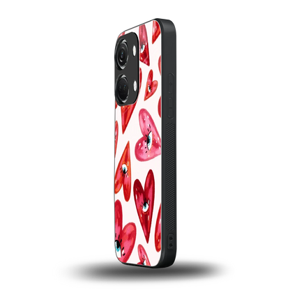 Lash Love oneplus nord 3 mobile cover | shockproof glass phone case