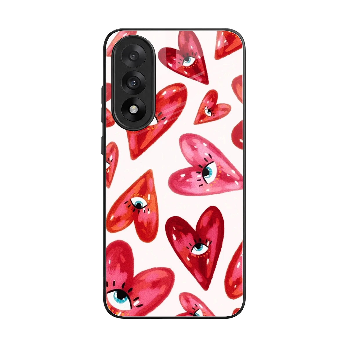 Lash Love back phone cover | glass case for oneplus nord 5