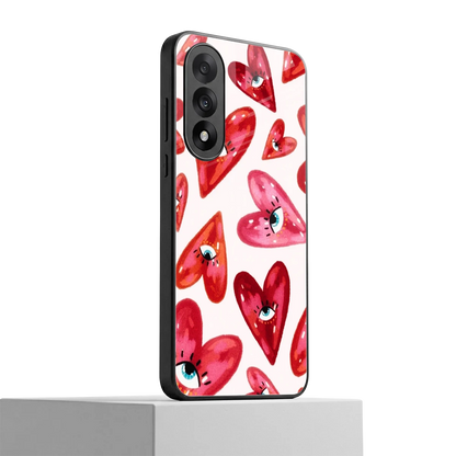 Lash Love oneplus nord 5 mobile cover | shockproof glass phone case