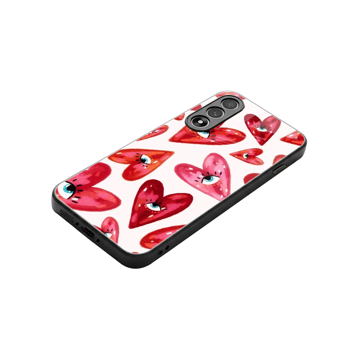 Lash Love stylish phone case for oneplus nord 5 | glossy glass and slim fit