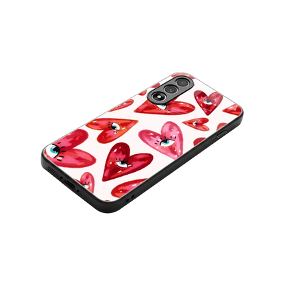 Lash Love stylish phone case for oneplus nord 5 | glossy glass and slim fit