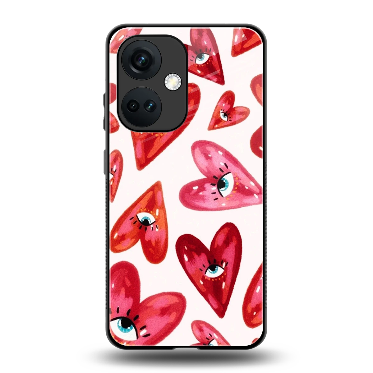 Lash Love back phone cover | glass case for oneplus nord ce 3