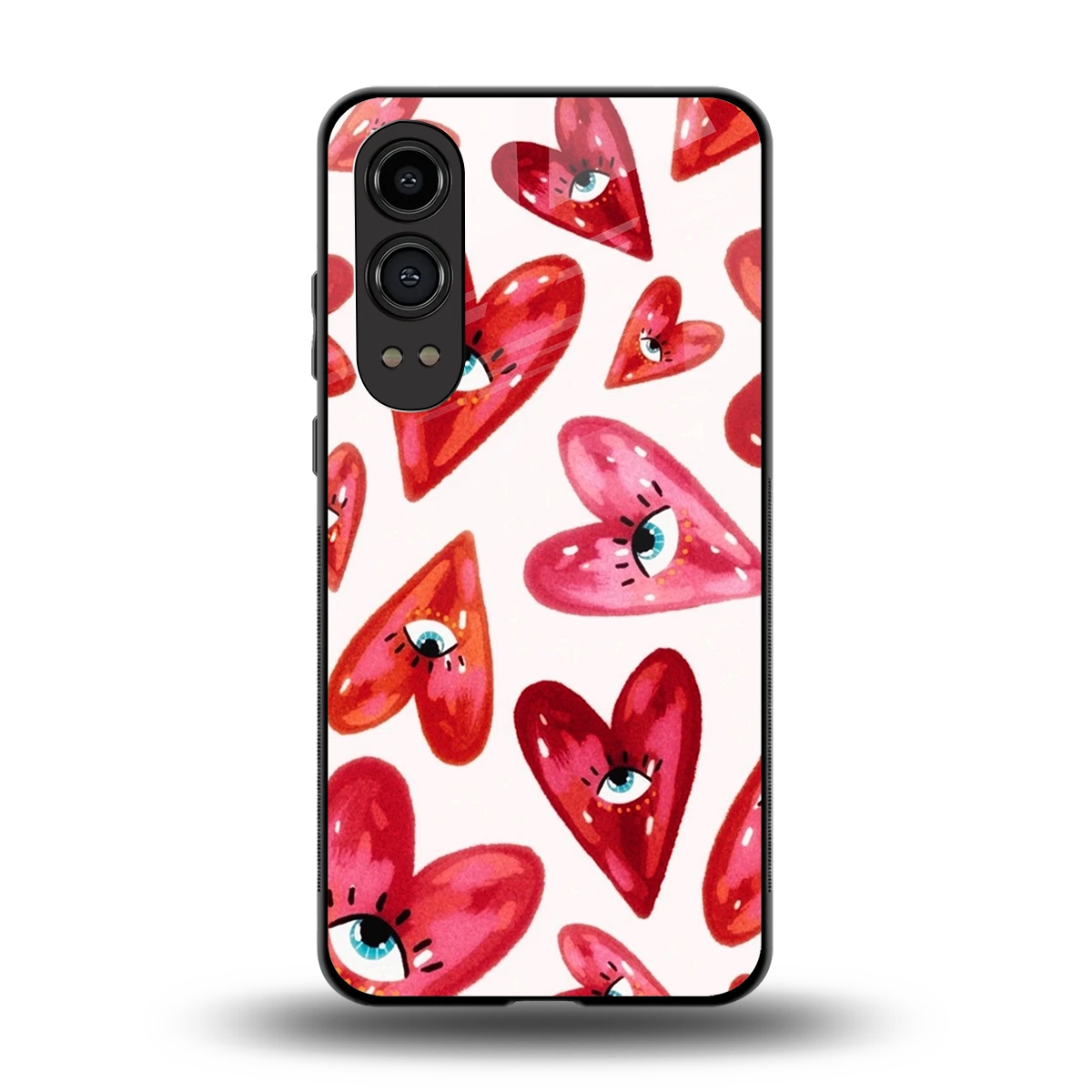 Lash Love back phone cover | glass case for oneplus nord ce 4 lite