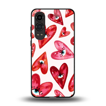 Lash Love back phone cover | glass case for oneplus nord ce 4 lite