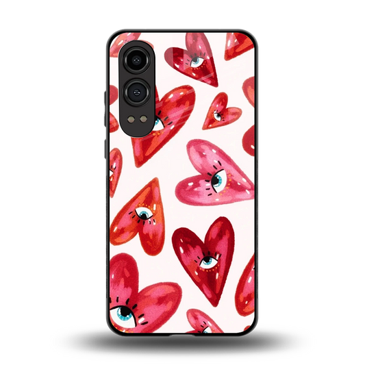 Lash Love back phone cover | glass case for oneplus nord ce 4 lite