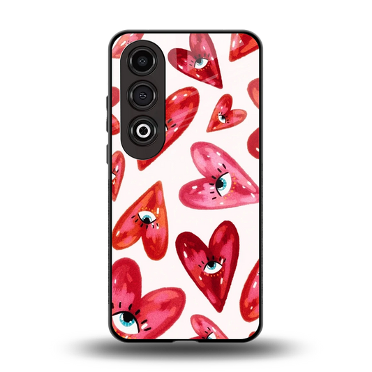 Lash Love back phone cover | glass case for oneplus nord ce 4