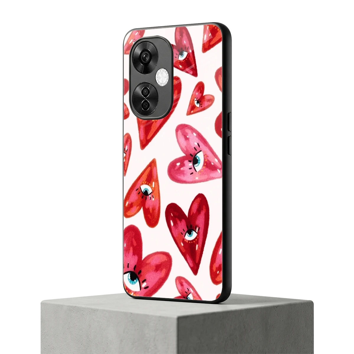 Lash Love oneplus nord ce 3 lite mobile cover | shockproof glass phone case