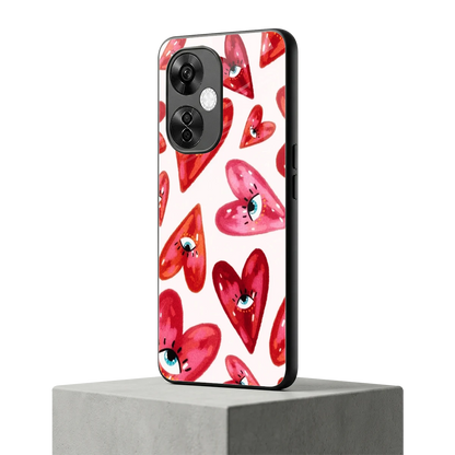 Lash Love oneplus nord ce 3 lite mobile cover | shockproof glass phone case