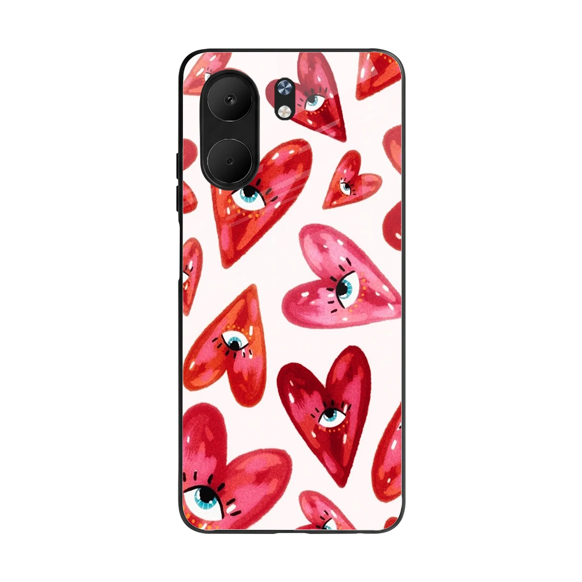 Lash Love back phone cover | glass case for oppo a5x 5g