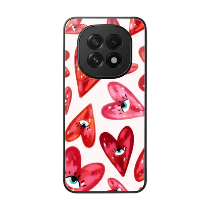 Lash Love back phone cover | glass case for oppo f29 5g