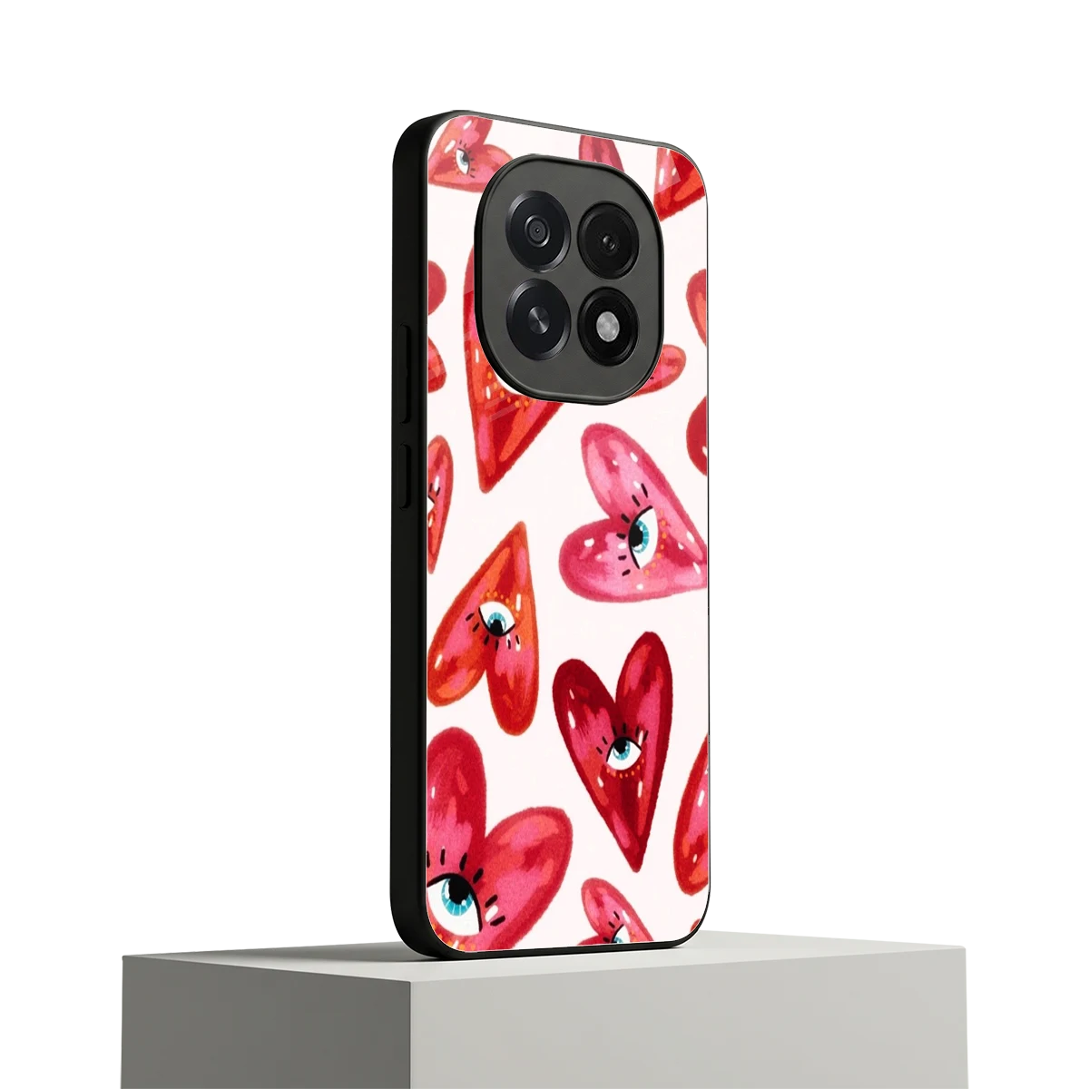 Lash Love oppo f29 5g mobile cover | shockproof glass phone case