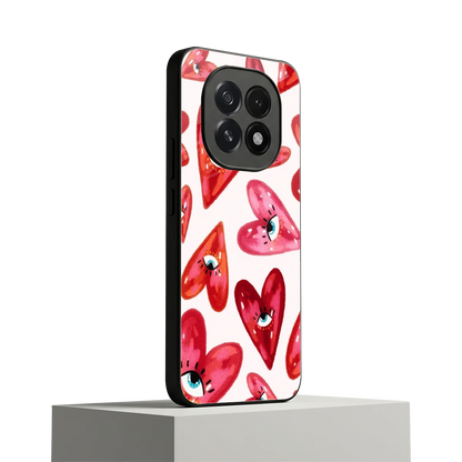 Lash Love oppo f29 5g mobile cover | shockproof glass phone case