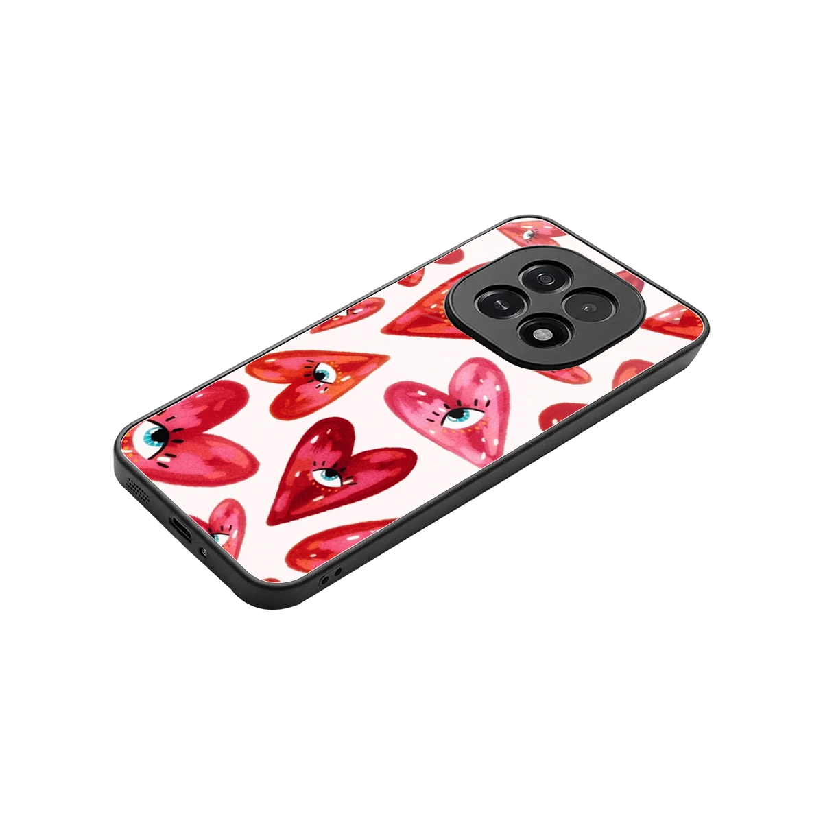 Lash Love stylish phone case for oppo f29 5g | glossy glass and slim fit