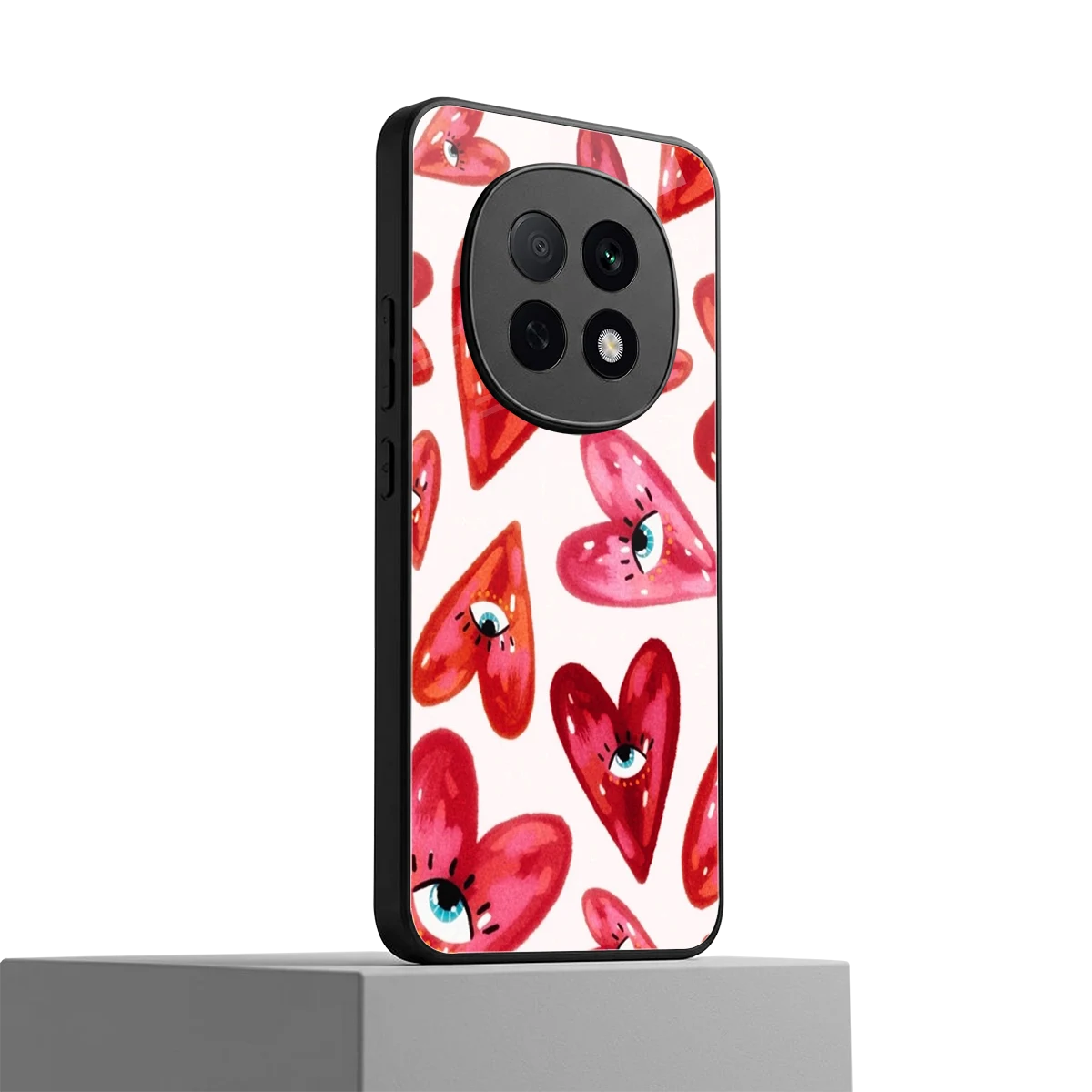 Lash Love oppo f29 pro 5g mobile cover | shockproof glass phone case