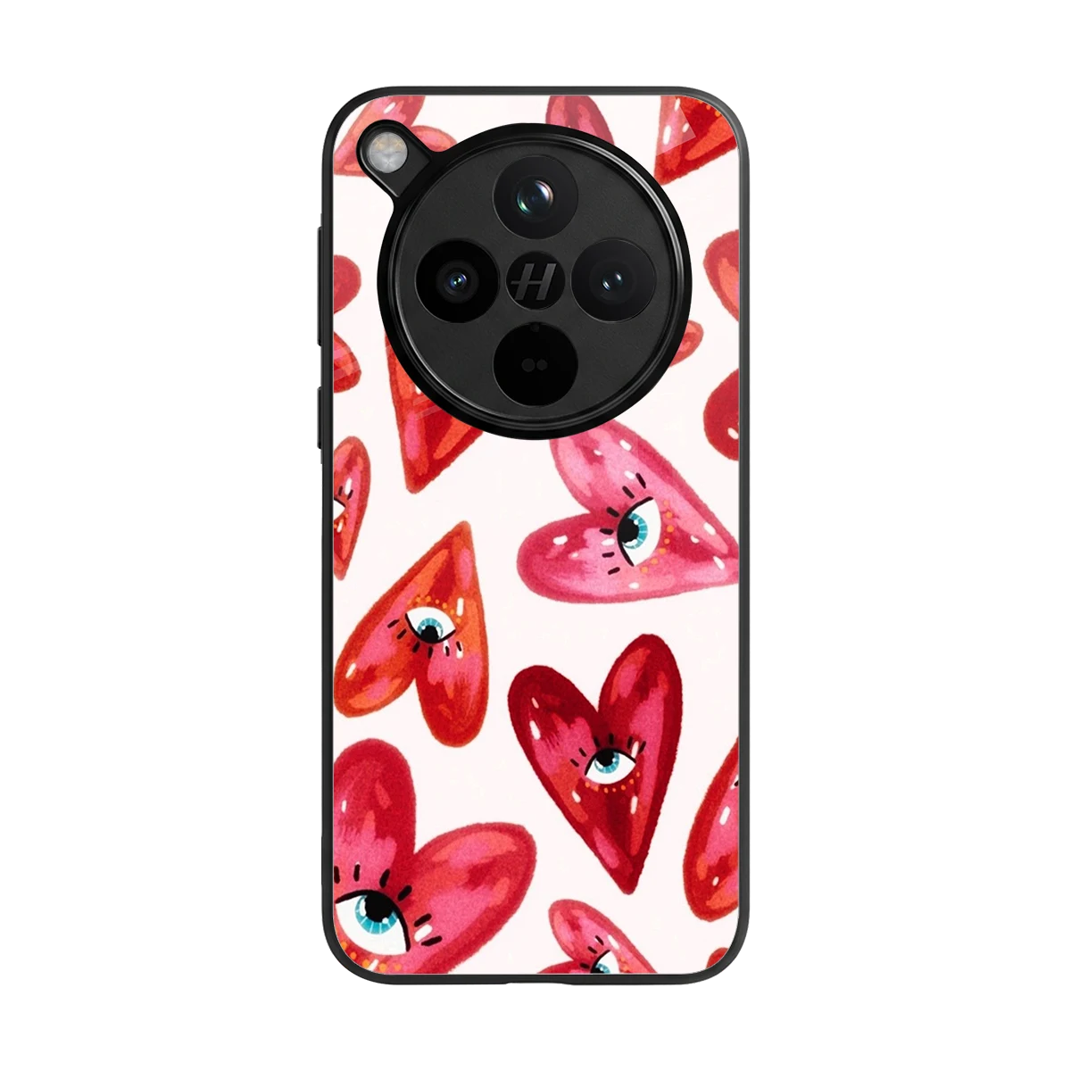 Lash Love back phone cover | glass case for oppo find x8