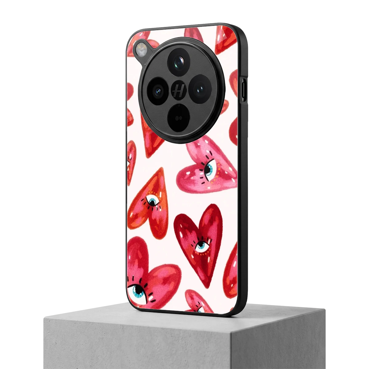 Lash Love oppo find x8 mobile cover | shockproof glass phone case
