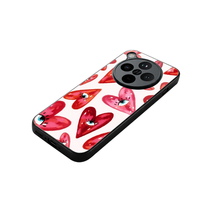 Lash Love stylish phone case for oppo find x8 | glossy glass and slim fit