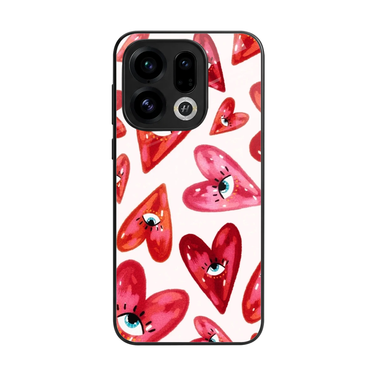 Lash Love back phone cover | glass case for oppo find x9