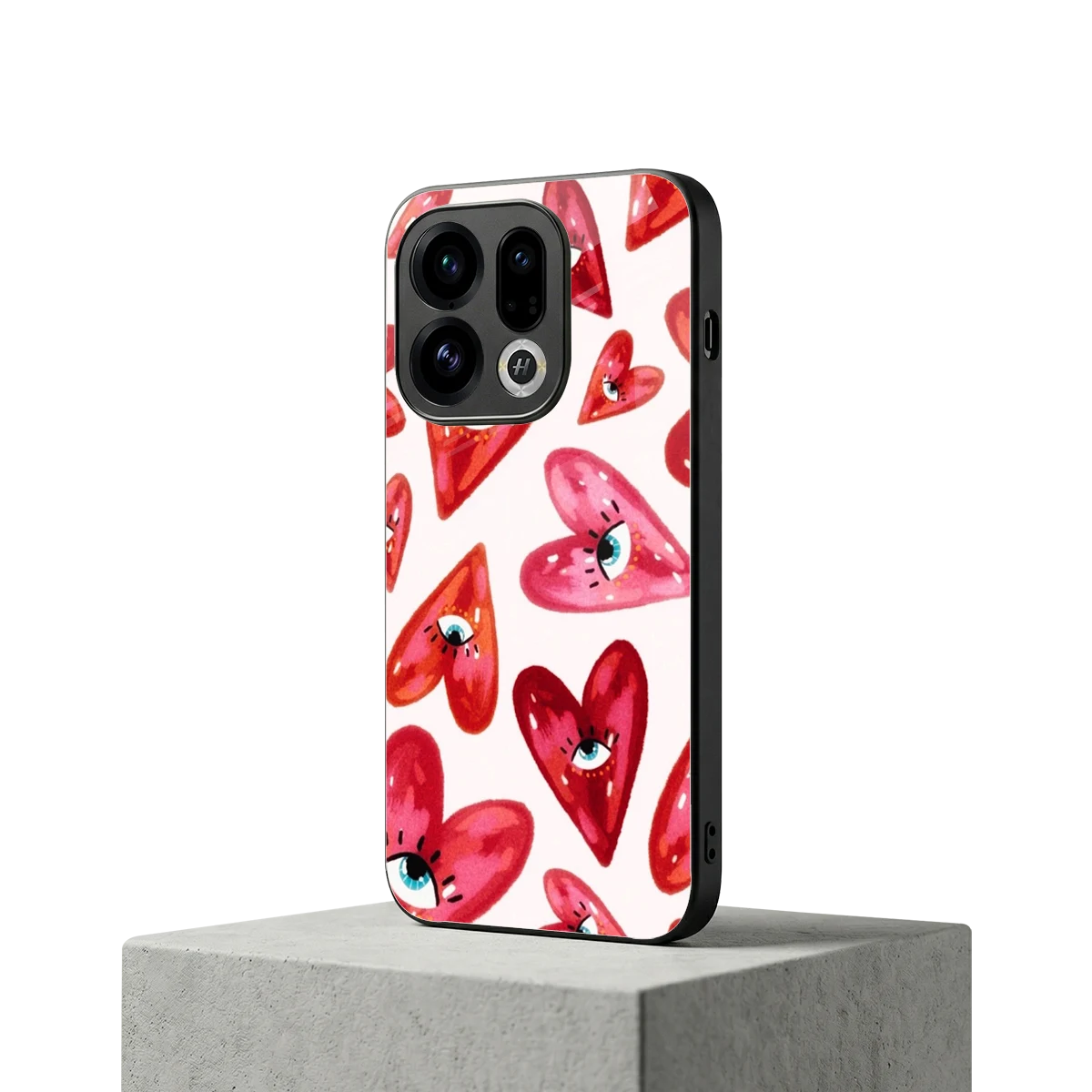 Lash Love oppo find x9 mobile cover | shockproof glass phone case