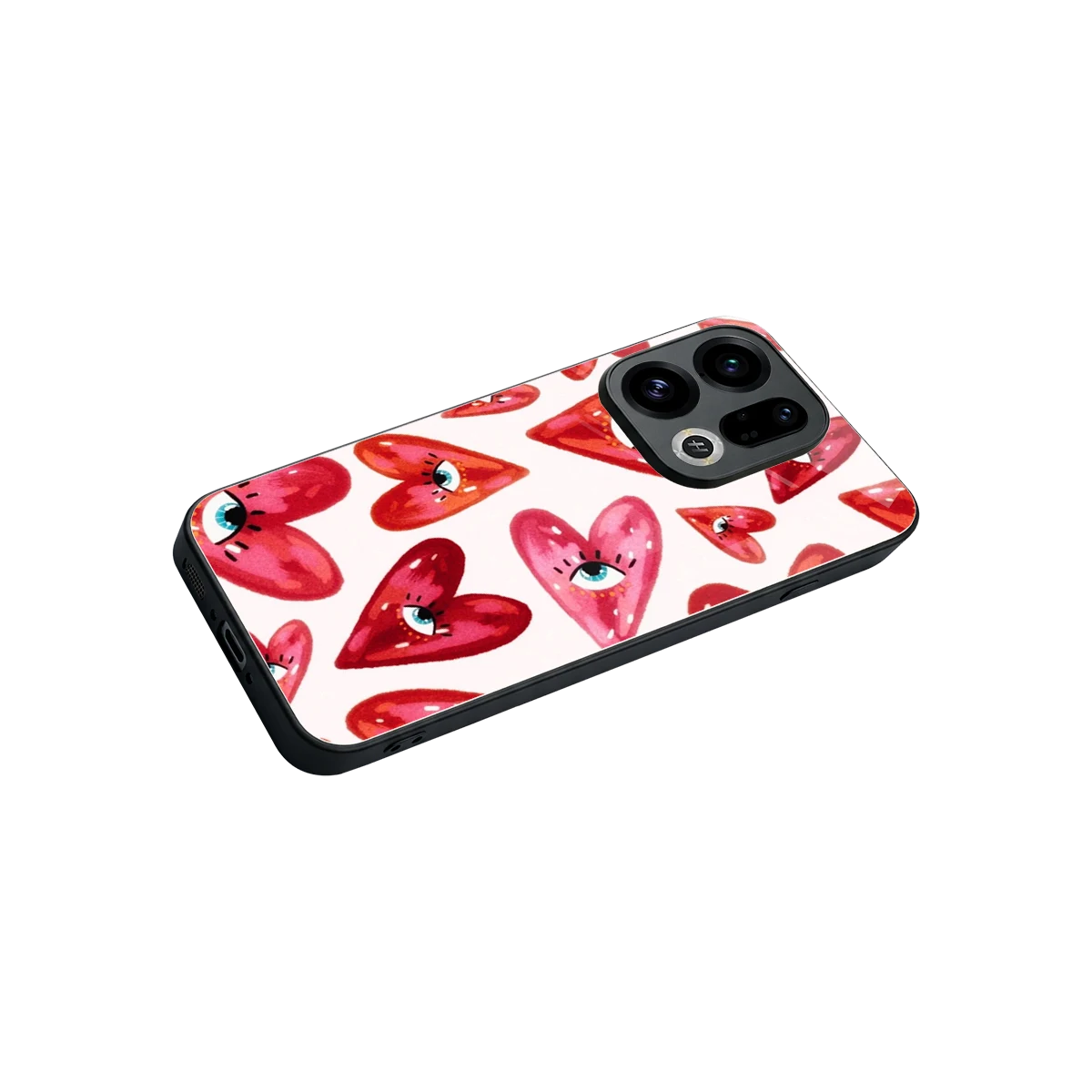 Lash Love stylish phone case for oppo find x9 | glossy glass and slim fit