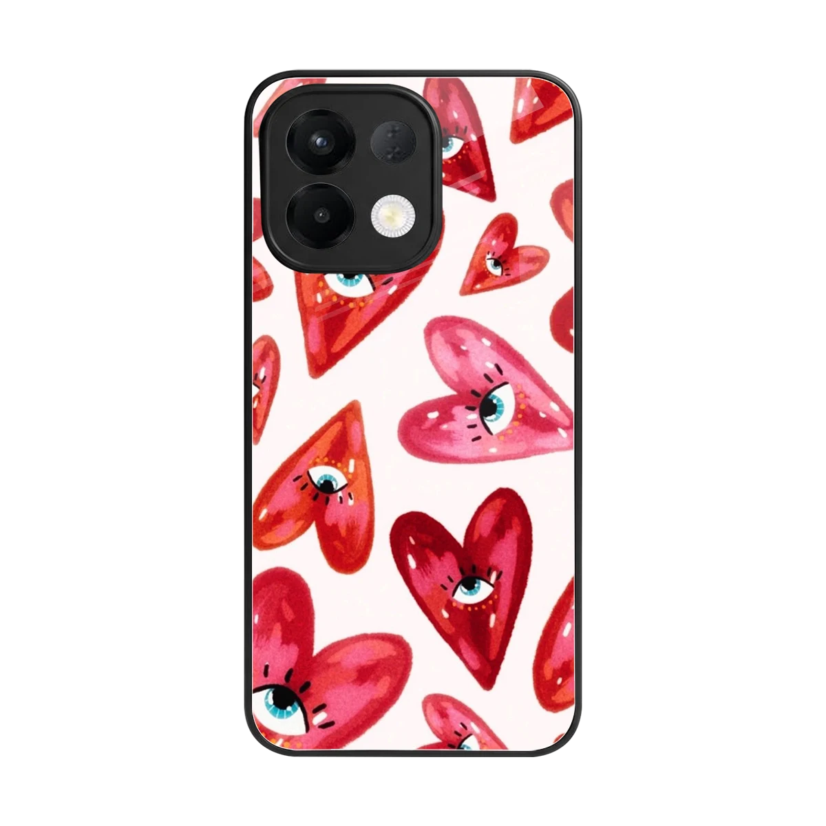 Lash Love back phone cover | glass case for oppo k13 5g