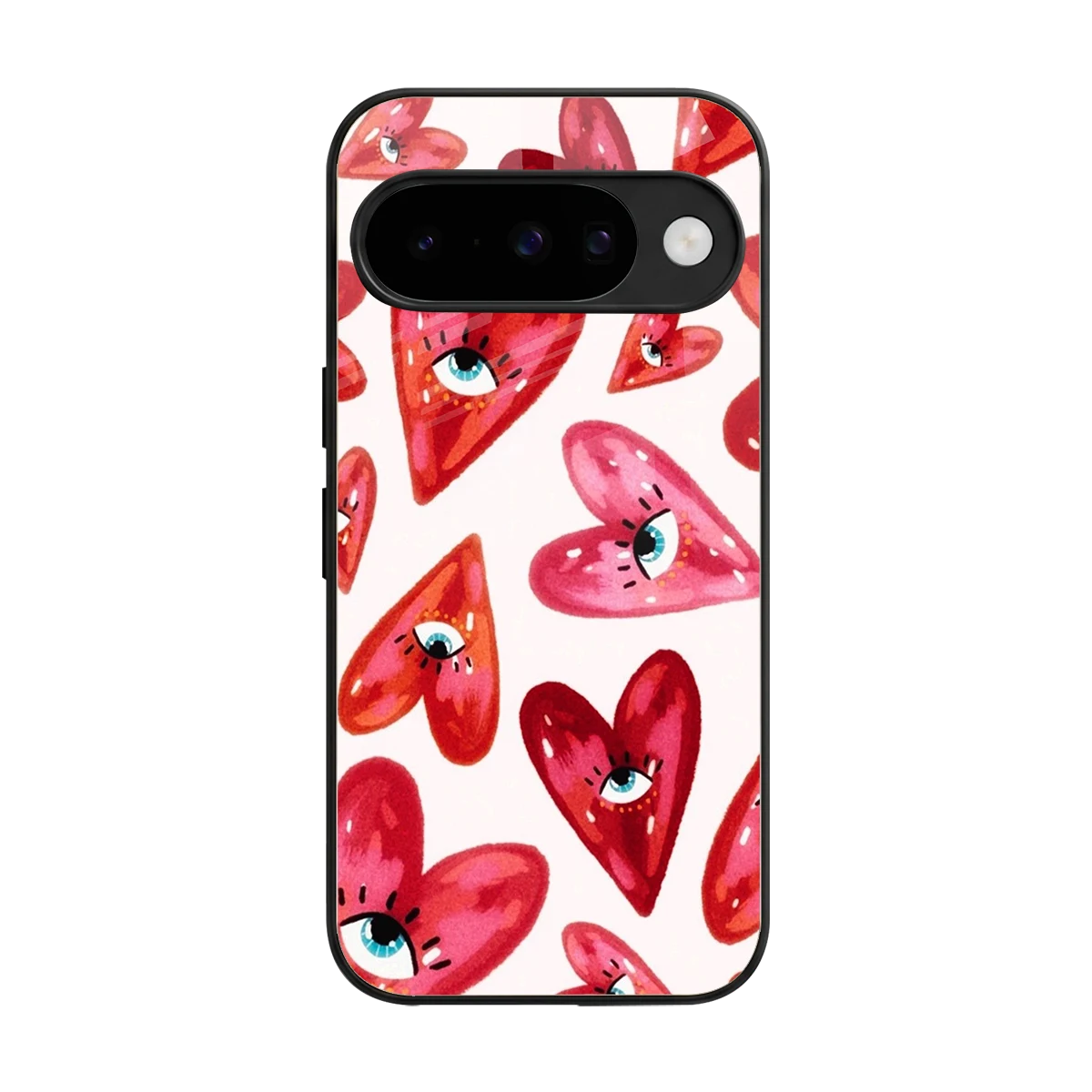 Lash Love back phone cover | glass case for google pixel 10