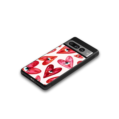 Lash Love google pixel 7 pro mobile cover | shockproof glass phone case