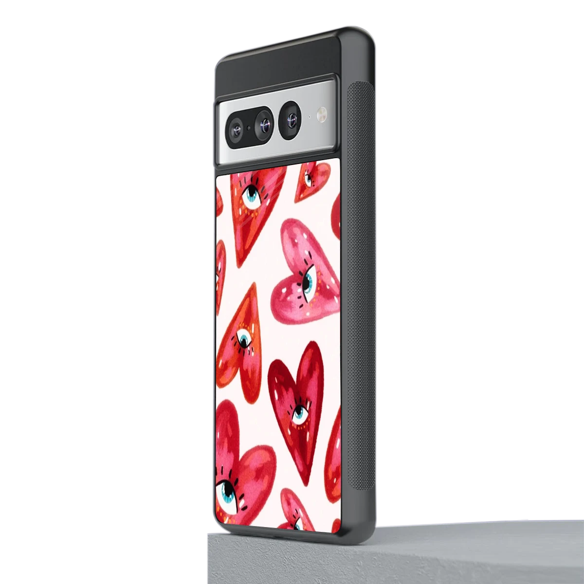 Lash Love stylish phone case for google pixel 7 pro | glossy glass and slim fit