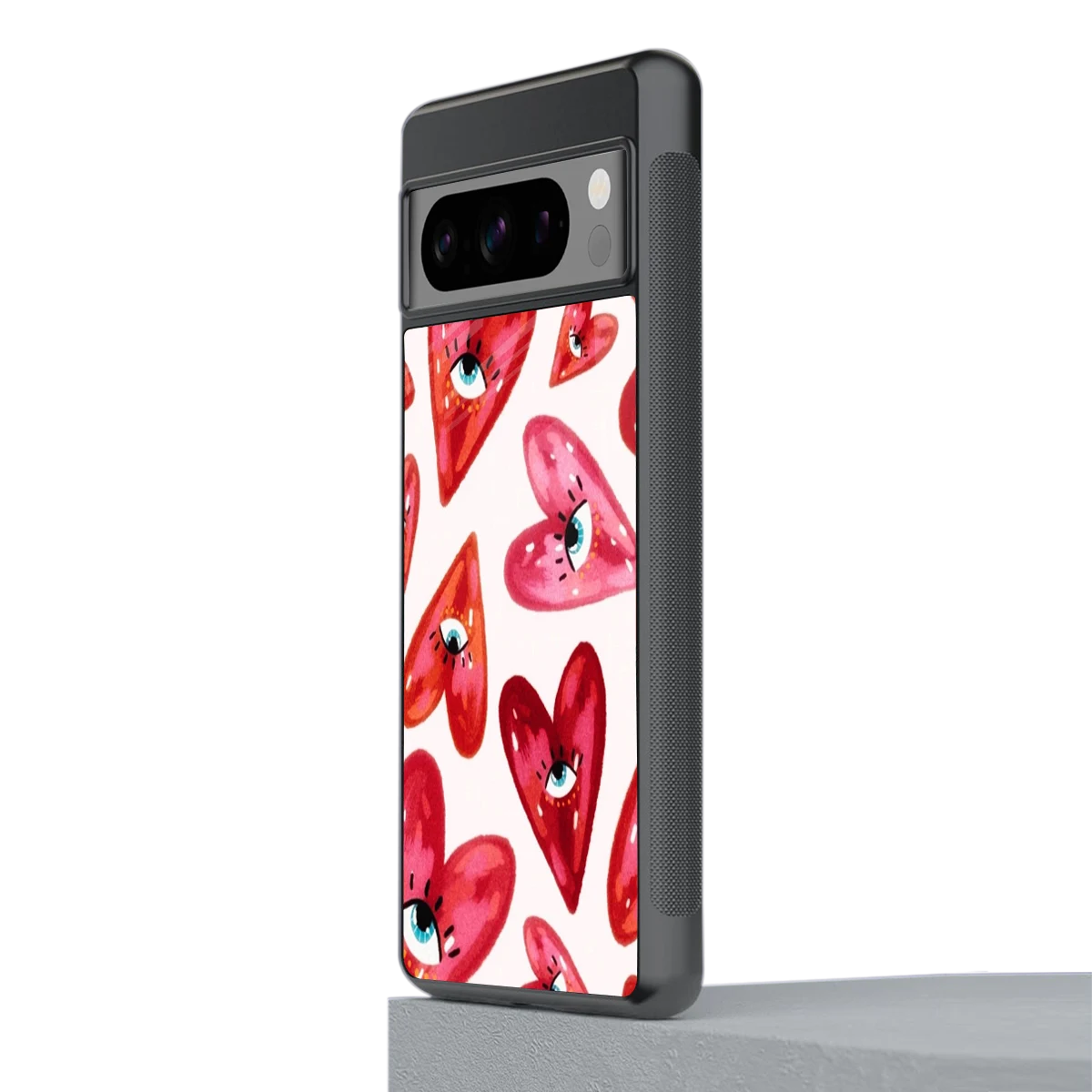 Lash Love stylish phone case for google pixel 8 pro | glossy glass and slim fit
