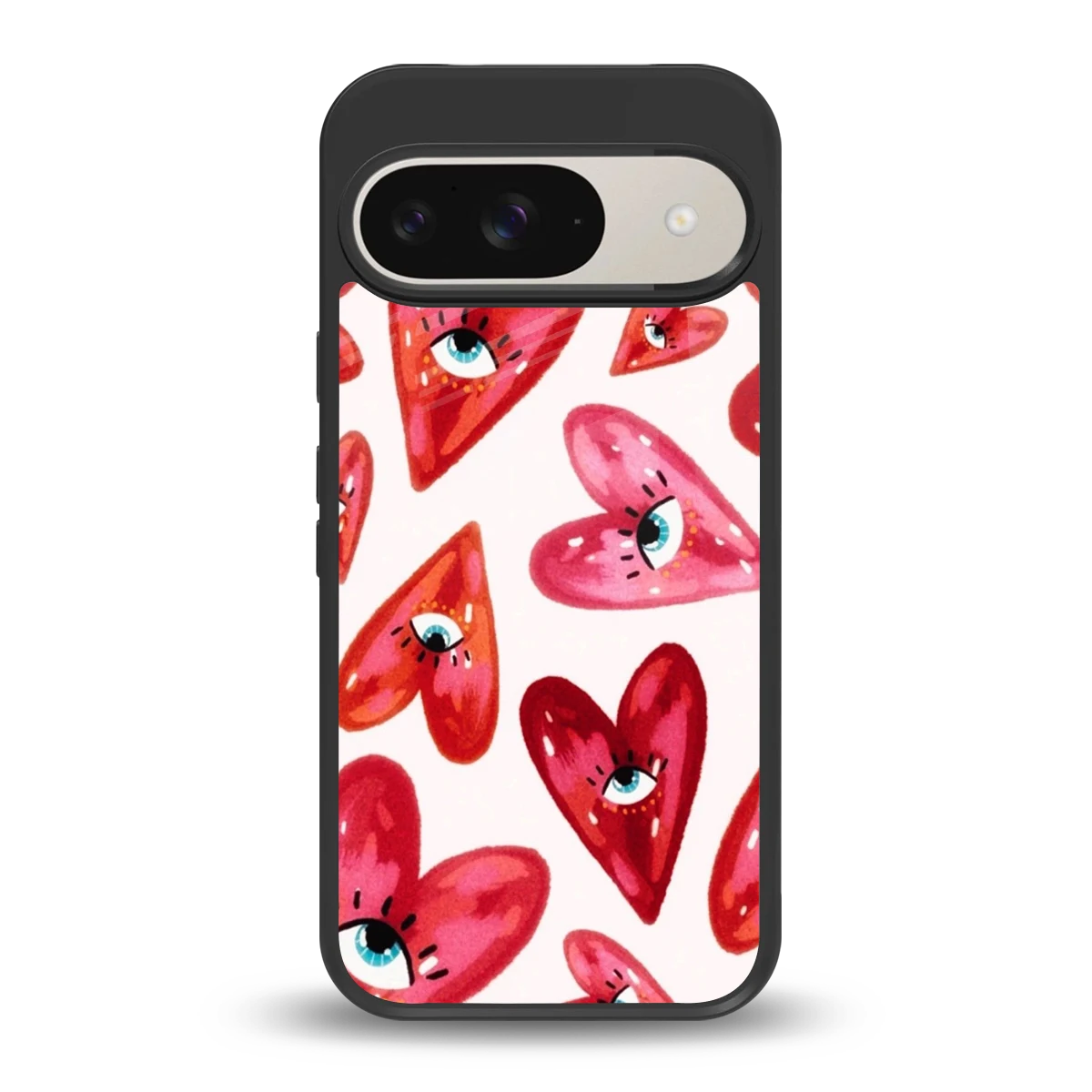 Lash Love back phone cover | glass case for google pixel 9