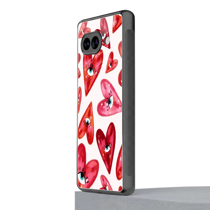 Lash Love google pixel 10a mobile cover | shockproof glass phone case