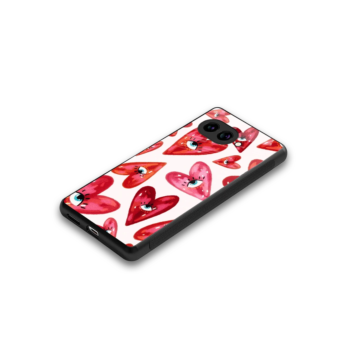 Lash Love stylish phone case for google pixel 10a | glossy glass and slim fit