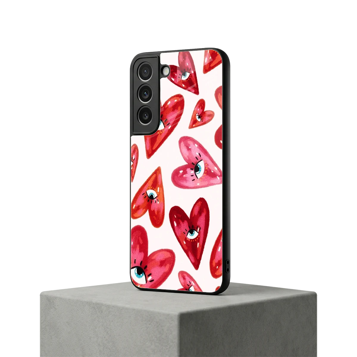 Lash Love samsung galaxy s22 mobile cover | shockproof glass phone case