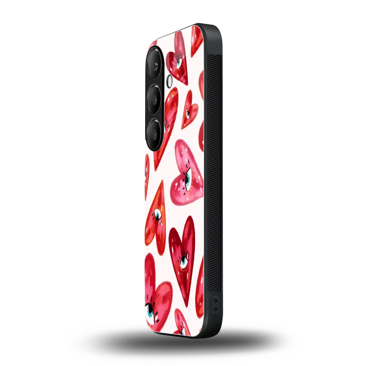 Lash Love samsung galaxy s25 mobile cover | shockproof glass phone case