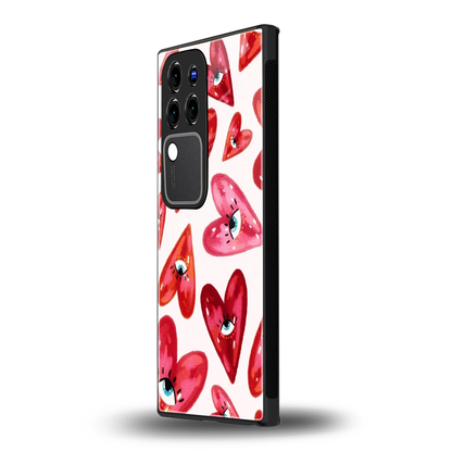Lash Lovevivo v30 pro mobile cover | shockproof glass phone case
